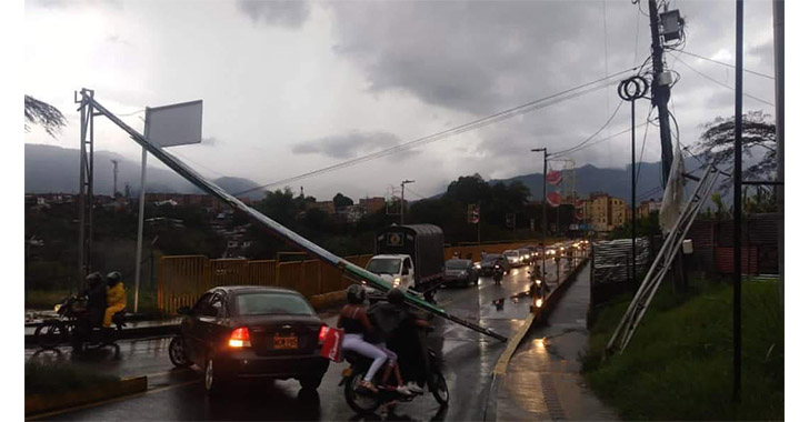 Floods, falling trees and fence, rain balance in Armenia