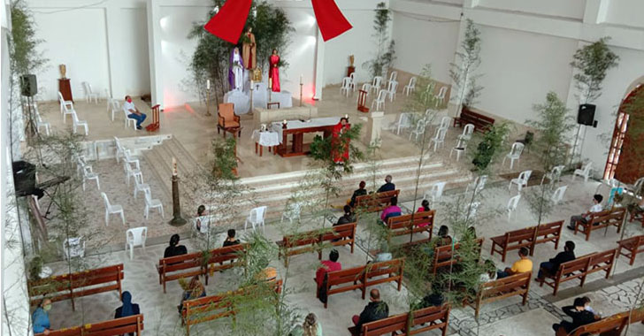 Sin procesiones, pero con mucha devoción celebraron el Domingo de Ramos 