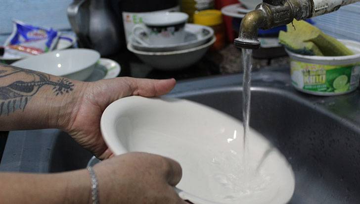 Suspensión del servicio de agua potable en un sector de  Armenia