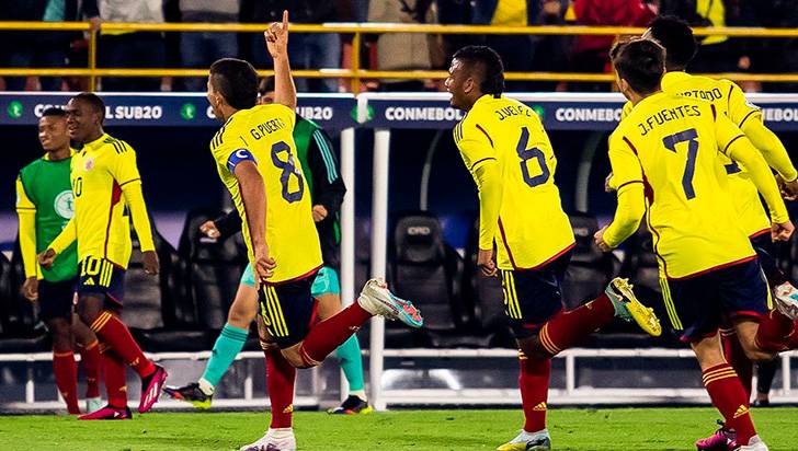 ¡Hay con qué! Colombia se 'sacudió' y goleó 3-0 a Paraguay en el hexagonal del Sub-20