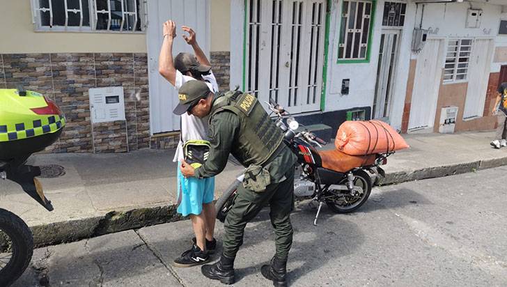 Policía Quindío intensificó operativos de prevención del hurto