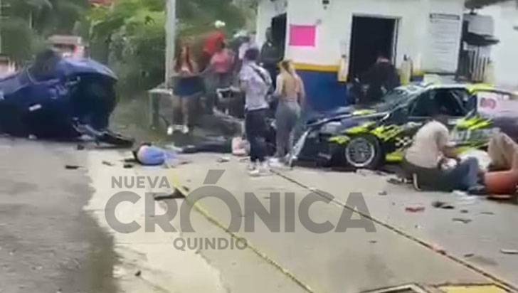 Reporte del estado de los heridos en el accidente automovilístico del domingo