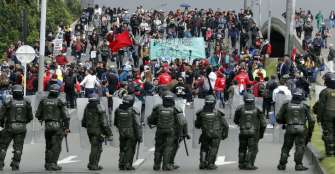 ONU expresÃ³ preocupaciÃ³n por violencia contra PolicÃ­a en protestas
