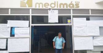 Funcionarios de MedimÃ¡s protestaron contra medidas del Procurador