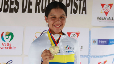 Mariana Burgos ganó oro en Campeonato nacional interclubes de ciclismo
