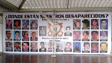 Colombianos con familiares desaparecidos buscan apoyo internacional