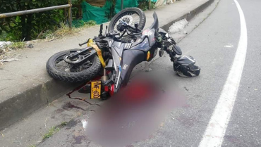 Motociclista perdió una de sus piernas en siniestro de tránsito