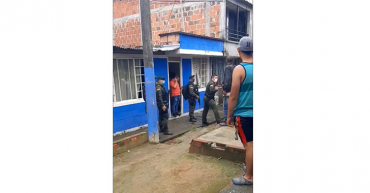 Enfrentamiento armado entre Policía y un hombre en La Nueva Tebaida