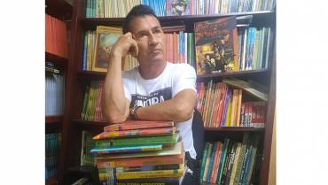 Fabio Osorio, un irreverente conquistado por la novela