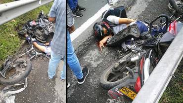 Un motociclista perdió la vida en el sector de la Ye