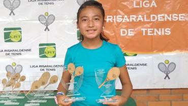 Sara Sofía Barbosa y Edilmarcela Ocampo triunfaron en el Torneo Nacional de Tenis