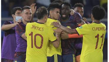 3-0. Díaz, Borja y Uribe ilusionan a Colombia con el repechaje a Catar