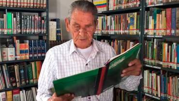 A sus 91 años, Hernando Marín cumplió el sueño de publicar un libro