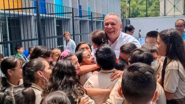 Alcalde José M. Ríos ha entregado 6 colegios, de las obras que estaban paradas de administraciones pasadas