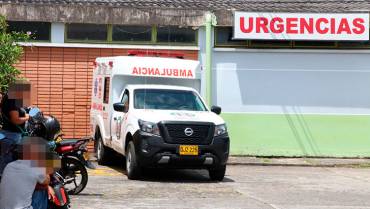 Alias Negrura, herido y capturado tras enfrentarse a tiros contra la Policía en Quimbaya