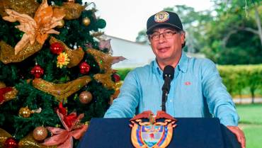 "Colombia nos necesita unidos": Petro, en su primer mensaje de Navidad como presidente