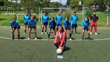 Yurani Marín, quindiana campeona del mundo, busca nuevos talentos del fútbol de salón