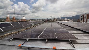 Energía de la alcaldía de Armenia será suministrada por 171 paneles solares
