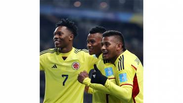 1-1. Colombia remonta otro resultado adverso y avanza a octavos como líder del grupo C
