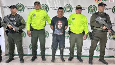 Disidencias Farc: cayó alias Guajiro, gracias a información obtenida en La Tebaida