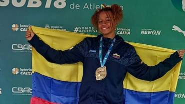 En suramericano de atletismo sub-18, Valeri George fue cuarta en salto alto