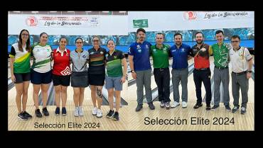 Tras selectivo nacional, Clara Guerrero y Fabio García, en selecciones Colombia de bowling