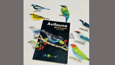 Publicada la primera guía ilustrada de la avifauna de Armenia