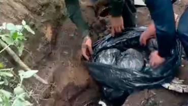 1.500 dosis de drogas estaban enterradas en zona boscosa de Armenia