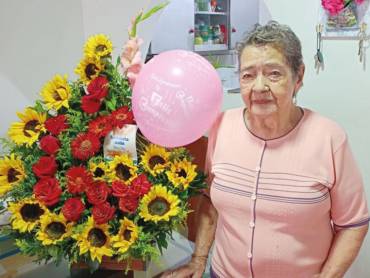 María Gilma Carvajal García 100 años