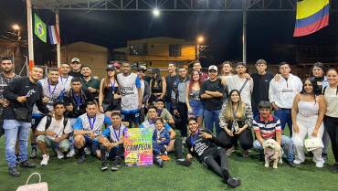 Restaurante Jardín Típico Montañero campeón de Copa de Microfútbol