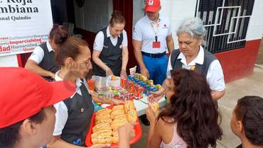 En el Quindío, la Cruz Roja conmemora un siglo de existencia de ‘la Banderita’