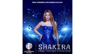 Shakira actuará en la final de la Copa América en Miami