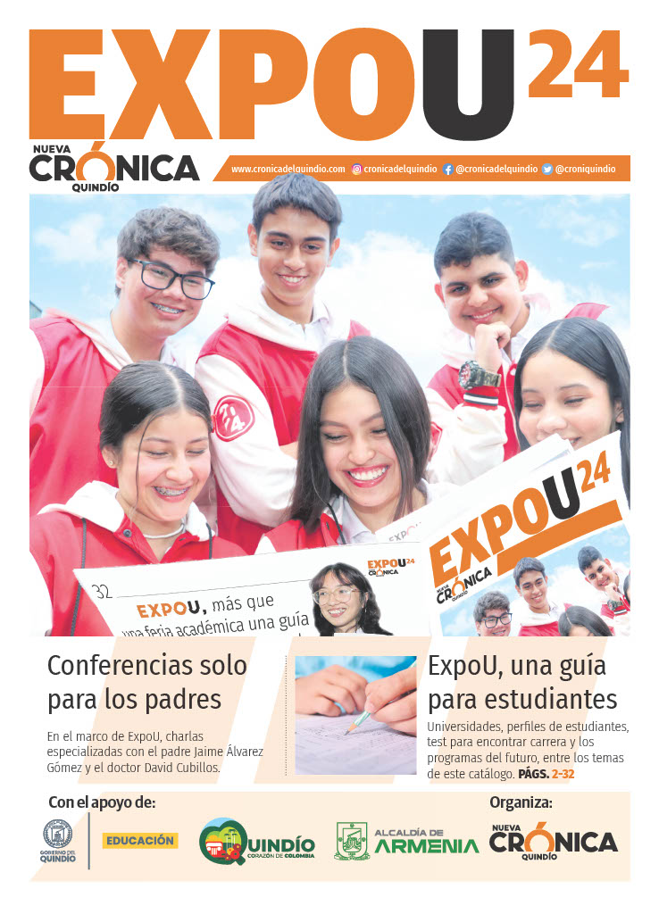 ExpoU Armenia 2024, separa con información para estudiantes de grado 10 y 11.