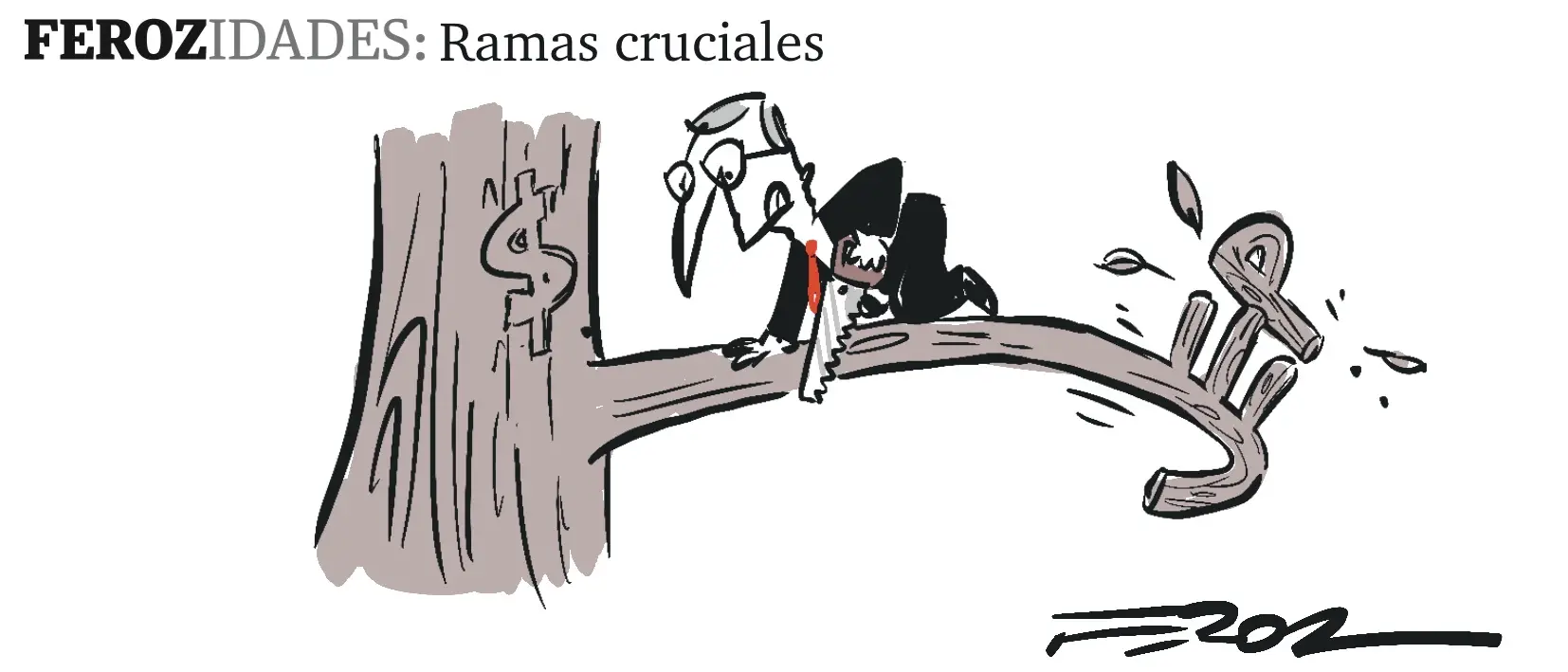 Ferozidades: Ramas cruciales