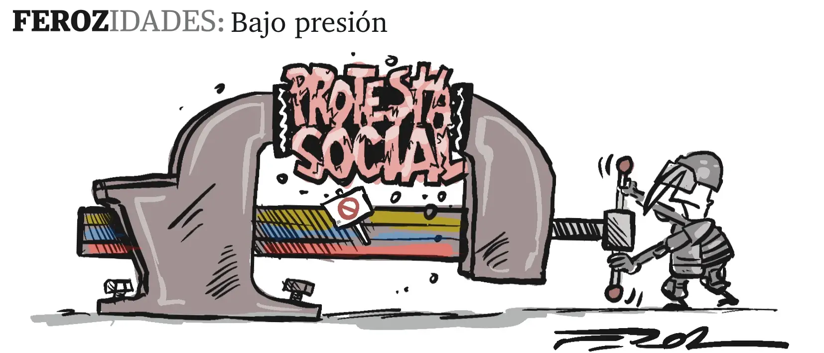 Ferozidades: Bajo presión
