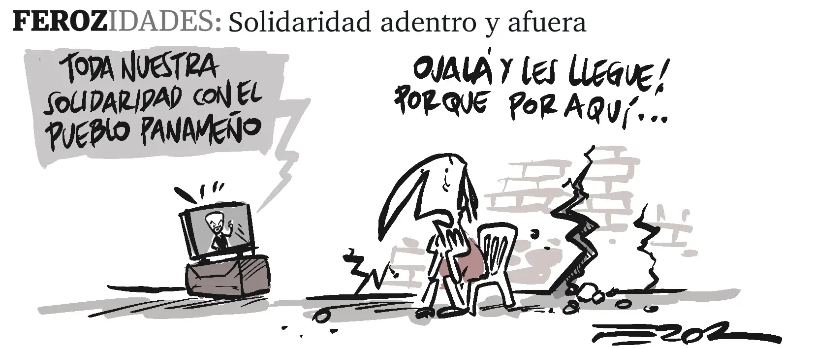 Ferozidades: Solidaridad andentro y afuera